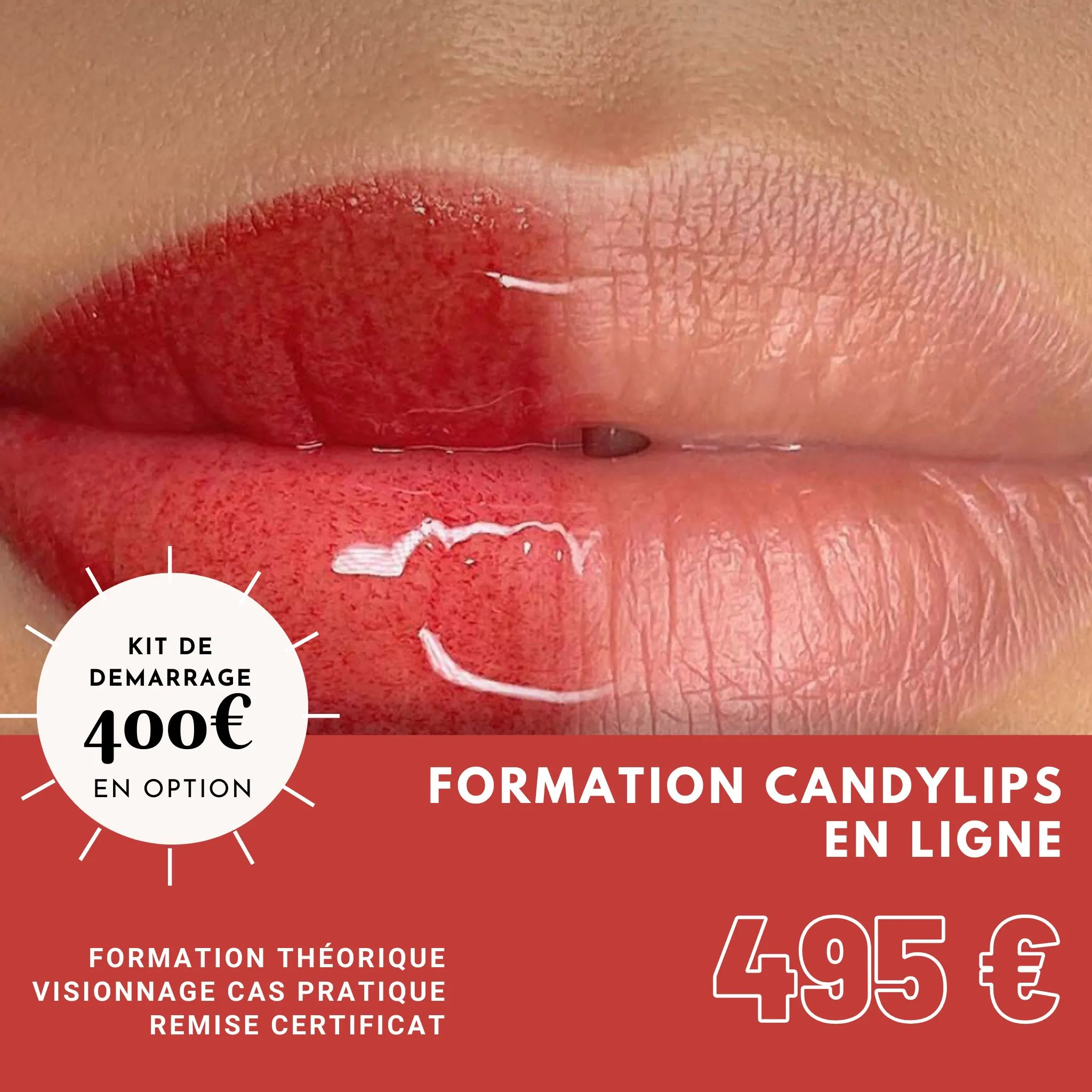 Informations de Formation Candy Lips en ligne